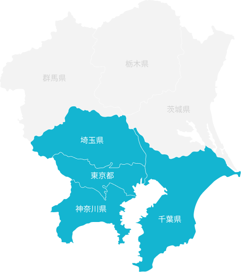 清掃業務の対応エリア